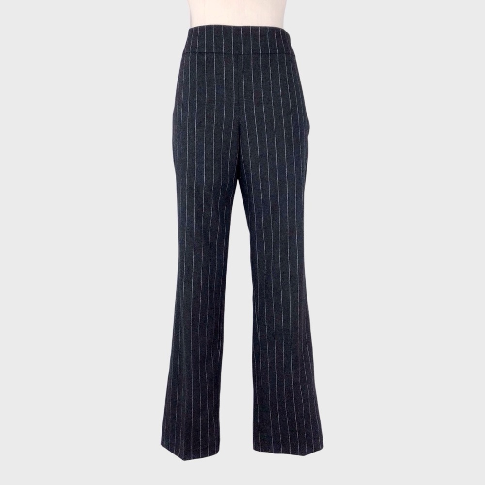 Armani Collezioni‎ Pinstripe Wool Angora Blend Pant